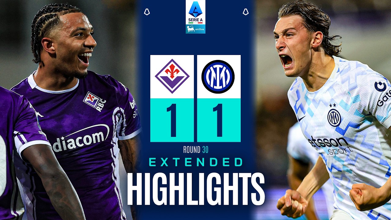 FIORENTINA-INTER 1-1 | EXTENDED HIGHLIGHTS | SERIE A 2025/26
