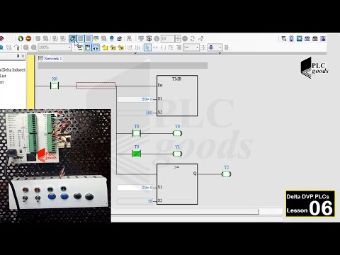 ISPSoft Delta PLC programming | Delta PLC Timers & Counters Explained  | Lesson 6