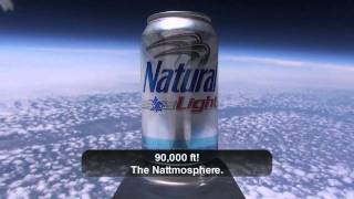 Natural Light First Beer in Space Video