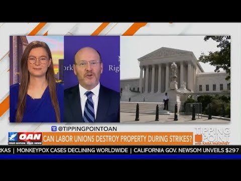 Can Labor Unions Destroy Property During Strikes? | Tipping Point with Kara McKinney