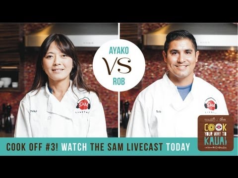 Cook Your Way to Kauai – Round 3: Ayako/Rob