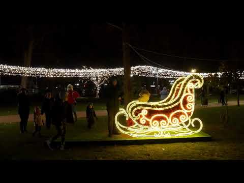 Parcul Central Dumbrăvița a îmbrăcat straie de sărbătoare