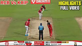 IPL 2020 RCB VS KXIP FULL HIGHLIGHTS MATCH 31|KXIP VS RCB HIGHLIGHTS 2020| IPL 2020 HIGHLIGHTS TODAY