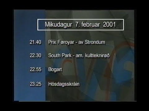 Prix Føroyar 2001 - Undanumfar av Strondum