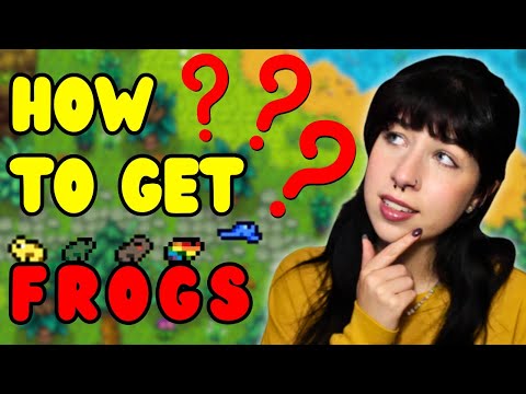 How to Get FROGS in Stardew Valley 1.6 Update!