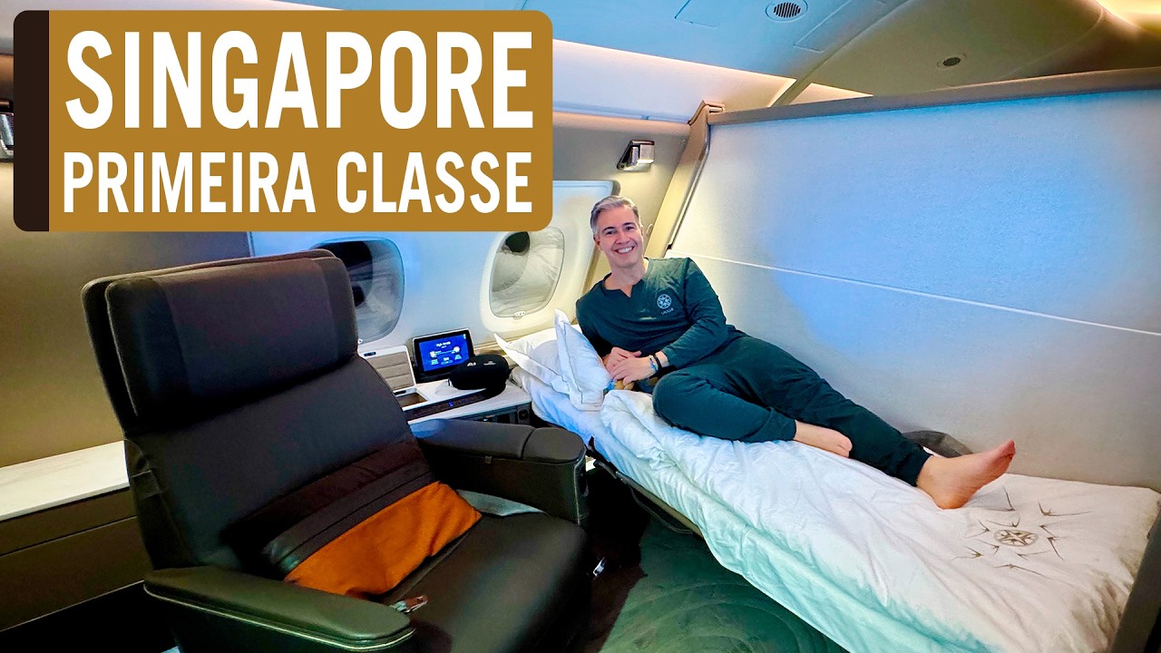 SINGAPORE AIRLINES A380 SUITES - VOEI NA MELHOR PRIMEIRA CLASSE DO MUNDO - Por Carioca NoMundo