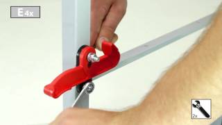 Sponeta S 3-46 e / S 3-47 e pingpongasztal összeszerelési és használati útmutató