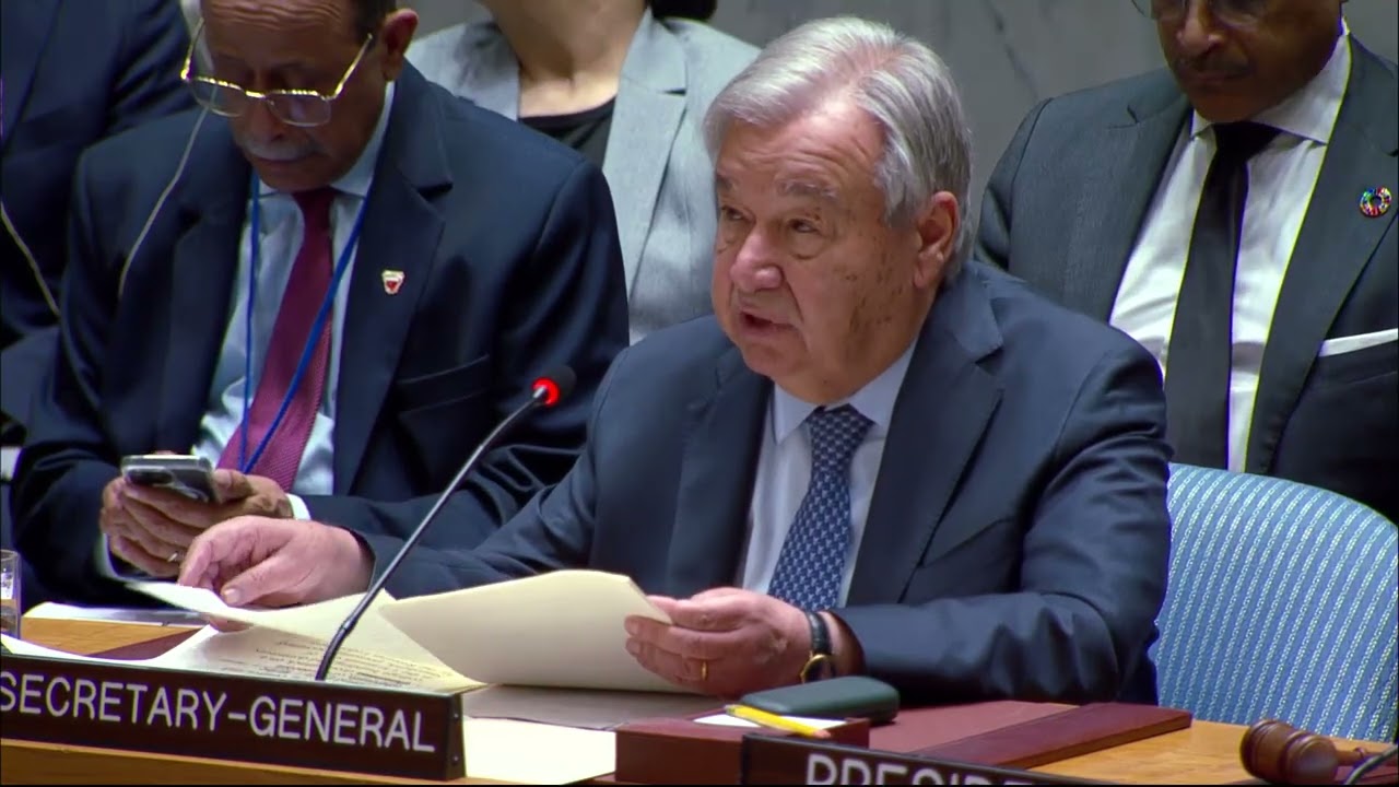 La Charte demeure le meilleur espoir de paix pour l’humanité | António Guterres | Nations Unies