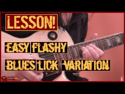 Fast Steve Vai type pentatonic lick.