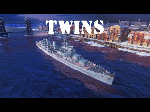 World of Warships Blitz - British premium cruiser "Belfast '43" review