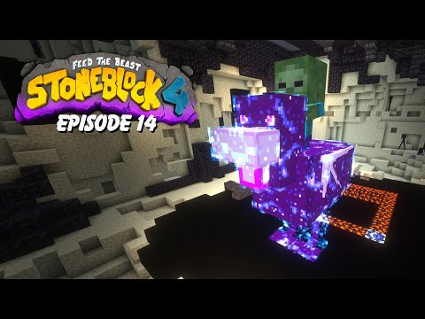 Giant Chicken Jockey with Lasers - FTB StoneBlock 4 #14