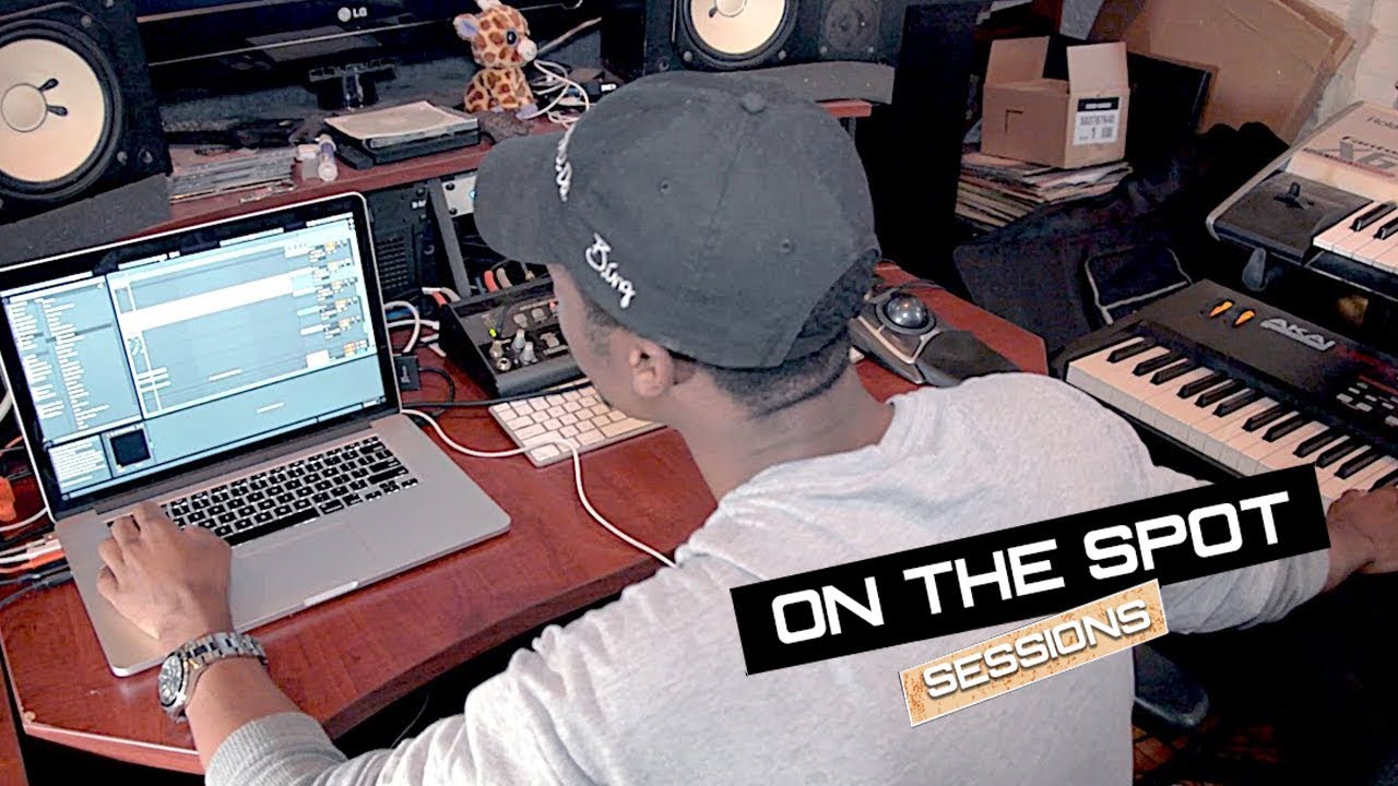 <h1 class=title>Chris Brown Producer Makes A Beat ON THE SPOT - K Quick ft Gaetano</h1>
