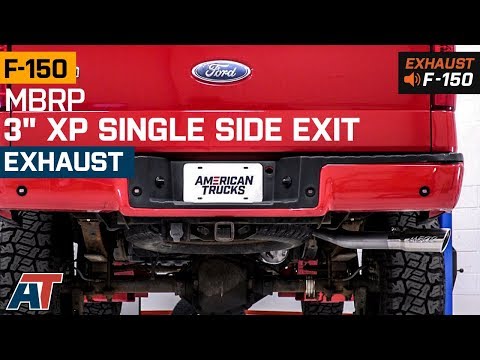 2004-2008 F150 MBRP 3" XP Single Side Exit System 5.4L Exhaust Sound Clip & Install