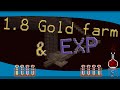 Minecraft - 1.8 AFK Exp & Gold farm *FIX* (1 Gold ...