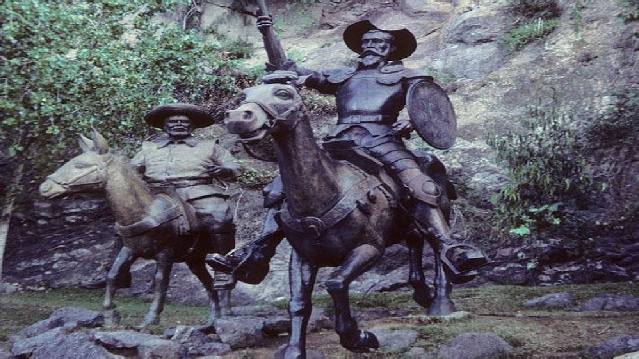 Don Quixote in Guadalajara, Mexico | Spanish author Miguel de Cervantes (1547-1616)