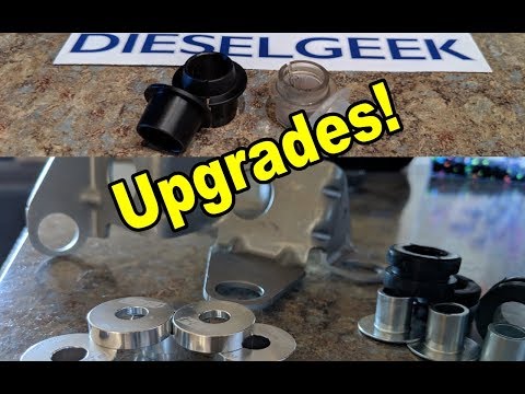 DieselGeek Shifter Shaft Bushings + OEM solid bracket + 034 bushings! | MK7 Golf R