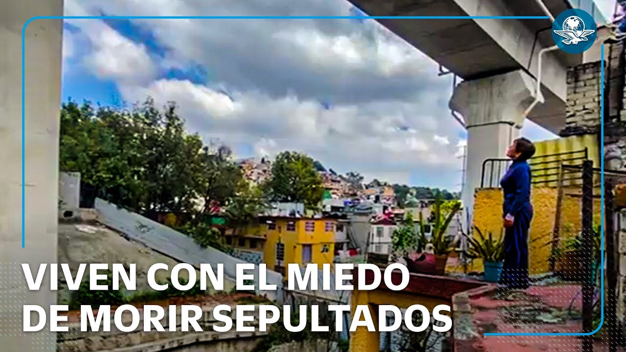 Temo que mi casa colapse, estoy viviendo debajo del tren”