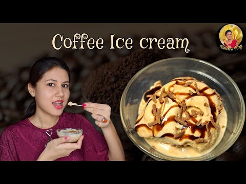 কফি আইসক্রিম || Coffee Ice cream || KAKON