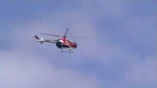 preview picture of video 'Bo105 Helicopter performing ACROBATICS!!! @ Red Bull Airpower 2009 Zeltweg'