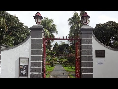 Jardim Duque da Terceira - belos passadiços, flores e pássaros (sem som)