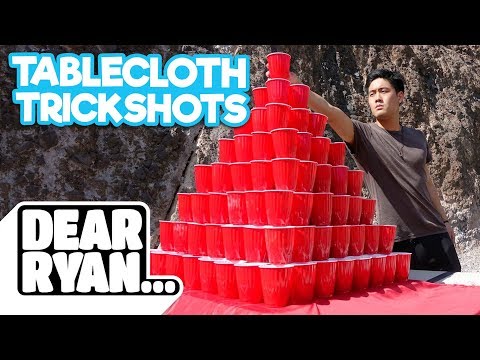 Tablecloth Tricks! (Dear Ryan)