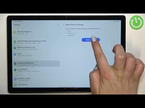 SAMSUNG Galaxy Tab A8 2021 - How To Reset Network Preferences