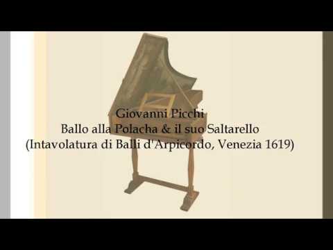 Giovanni Picchi: Ballo alla Polacha & il suo Saltarello (Laura Alvini, 1980)