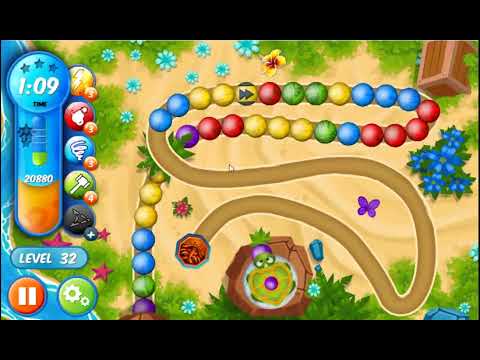 Marble Woka Woka Level 32 - NO BOOSTERS 🐢 | SKILLGAMING ✔️