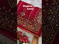 Hot Red Saree Look From Meesho Budget Friendly Haul Meeshohaul Shorts Viralvideo Saree