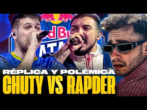 REPLICA AND CONTROVERSY ⚡ BLON reacts to CHUTY VS RAPDER 🇲🇽 Red Bull Battle