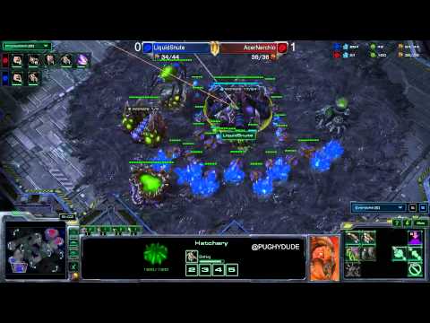 HoTS Go4SC2 #281 Finals Liquid Snute v Acer Nerchio ZvZ G2 Starcraft 2 Pughy