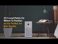 Where Should You Put An Air Purifier? 10 Crucial Points On The Best Position For Your Air Purifier