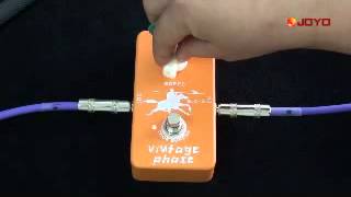 Video thumbnail for Joyo JF-06 Vintage Phase by KDM Pedals (KDM Effects Pedals)