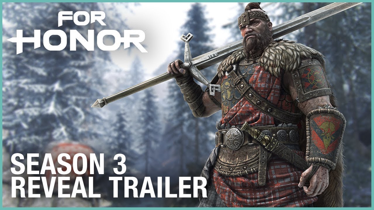 For Honor: Season 3 â€“ Highlander, Gladiator, Maps, Ranked Mode | Trailer | Ubisoft [NA] - YouTube