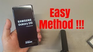 Hard reset Samsung S10 SM-G973F. Unlock pattern/pin/password lock.