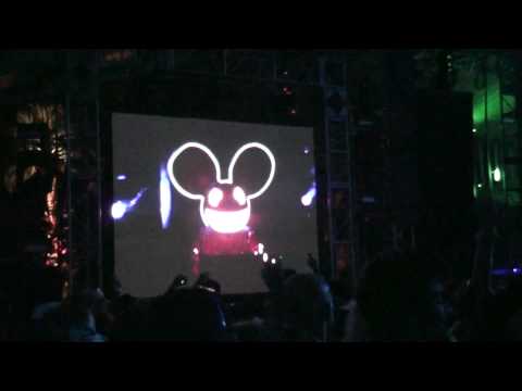 deadmau5-Strobe/I Said Live(Michael Woods remix)@Coachella 2010