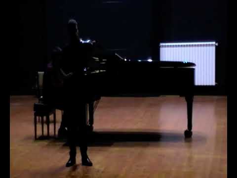 Arif Kobilic, 17 years - Schumann - Violin Sonata op.105, No.1 - I Mit leidenschaftlichem Ausdruck