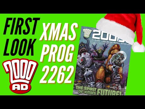 2000AD XMAS 100 PAGE PROG 2262 FIRST LOOK - Subscriber Unbagging - Comic Book - Full Spoilers Review