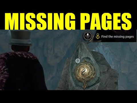 How to "find the missing pages" Hogwarts legacy (jackdaws rest quest guide)