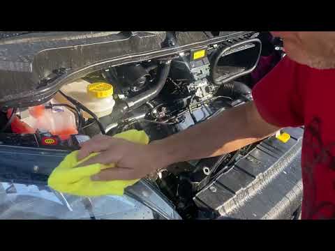 Engine clean & detail on Fiat Ducato. #asmr