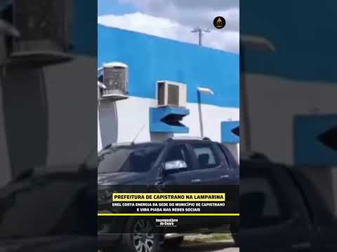 Enel corta energia da sede do município de Capistrano e vira piada nas redes sociais