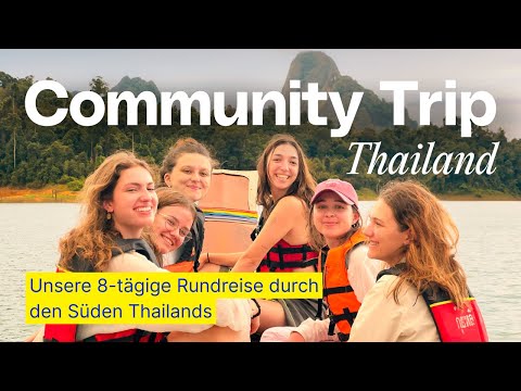 🏝️ Vlog: Rundreise durch Thailand 🐠 | AIFS Community Trip mit Jackie Alice 🐢