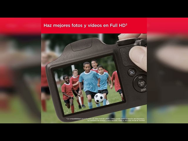 Vídeo relacionado con SanDisk Ultra Tarjeta SD 128 GB SDXC, SD Card para cámaras compactas y de gama media, UHS-I, V30, hasta 140 MB/s, Software de recuperación de datos RescuePRO Deluxe, Class 10, U1