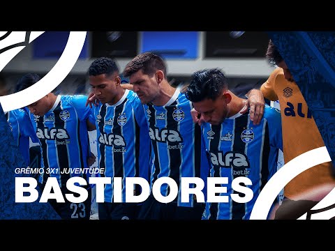 BASTIDORES ALFA | GRÊMIO 3x1 JUVENTUDE (CAMPEONATO BRASILEIRO 2025)