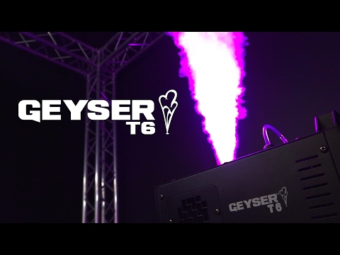 Chauvet DJ Geyser T6 Vertical Pyrotechnic-Like Fog Machine with 6 RGB LEDs image 7
