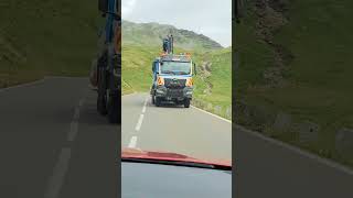 Driving to Grossglockner High Alpine Road.