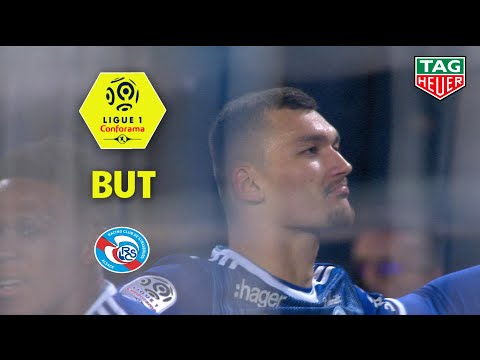 But Ludovic AJORQUE (22') / RC Strasbourg Alsace - AS Saint-Etienne (2-1)  (RCSA-ASSE)/ 2019-20