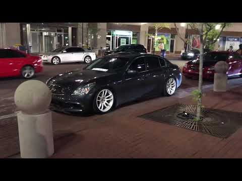 Infiniti Crew Pulls up to Indiana’s Monument Circle Downtown