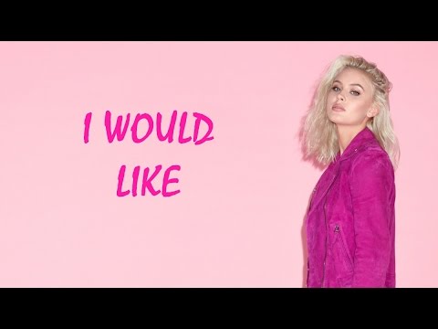 Zara Larsson - I Would Like  [ LYRICS ]