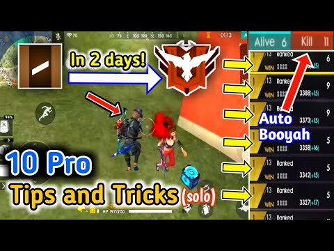 10 Pro Tips and Tricks for Rank (solo) | Heroic in 2 days | Booyah every rank match Video